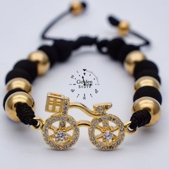 PULSERA NEOPRENO / ACERO INOXIDABLE BICICLETA