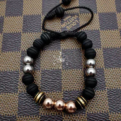PULSERA ORO LAMINADO Y NEOPRENO