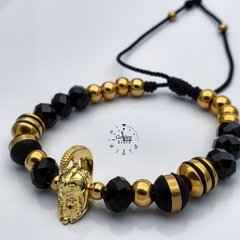PULSERA NEOPRENO / ACERO INOXIDABLE GLADIADOR