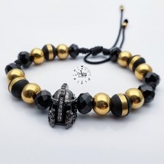 PULSERA GLADIADOR NEOPRENO / ACERO INOXIDABLE