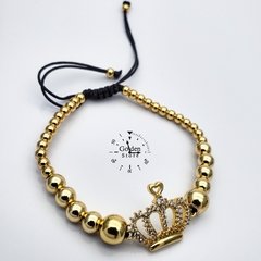 PULSERA QUEEN ACERO INOXIDABLE