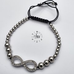 PULSERA INFINITO ACERO INOXIDABLE