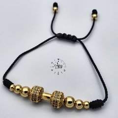 PULSERA MANCUERNA ACERO INOXIDABLE