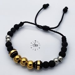 PULSERA NEOPRENO / ACERO INOXIDABLE