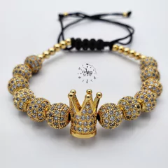 PULSERA DE BOLAS DE MICROZIRCON