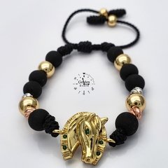 PULSERA CORCEL NEOPRENO / ACERO INOXIDABLE