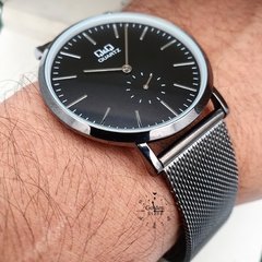 RELOJ Q&Q QA96J402Y ACERO HOMBRE - comprar online