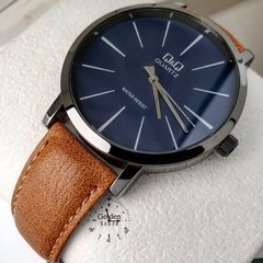 RELOJ Q&Q Q892J542Y CUERO HOMBRE