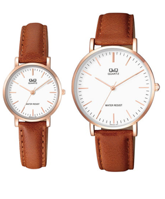 Relojes para Parejas Q&Q Q978J101Y / Q979J101Y