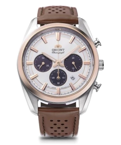 Reloj Orient RA-TX0306S Cronógrafo y Cristal de Zafiro - comprar online
