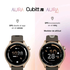 Cubitt AURA Pro Smartwatch AMOLED - Marrón Moca - tienda online