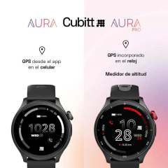 Cubitt AURA Pro Smartwatch AMOLED - Negro Obsidiana - tienda online