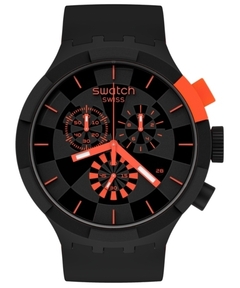 RELOJ SWATCH BIG BOLD CHRONO CHECKPOINT RED - SB02B402