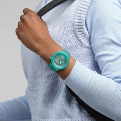 Reloj Swatch COLORS OF JOY TURQUOISE JOY - SB05L101 - comprar online