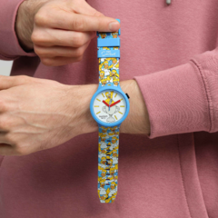 Reloj Swatch SB05Z100 The Simpsons Collection: BEST. DAD. EVER. en internet