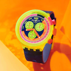 RELOJ Swatch Neon To The Max - SB06J100: Audacia y Estilo - comprar online