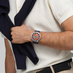 Reloj Swatch Essentials - Orange in the Works SB07S114 - GOLDEN STORE