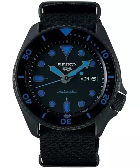 Reloj Seiko 5 Sports SRPD81K1 – Automático 42.5mm Hombre | Caja Negra IP - comprar online