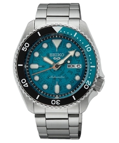 Reloj Seiko 5 Sports SRPJ45 SKX Edición 'Estilo Esqueleto' con Esfera Azul