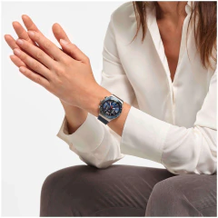 Reloj Swatch IRONY BLUE GRID YVS454 Cronógrafo Azul - GOLDEN STORE