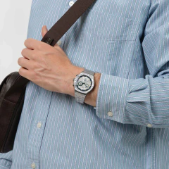 Reloj Swatch MIDNIGHT IN THE MIRROR YVS539G Cronógrafo Acero en internet