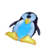 Deita Conforto Pinguim Luxo - BP Brinquedos
