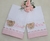 Kit 2 fraldas de boca personalizadas ursinha - comprar online