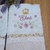 Fralda de boca personalizada princesinha 2pçs - comprar online