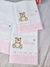 Kit fraldas personalizadas bordado ursinha rosa na internet
