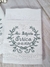 Kit Toalha de Batismo de linho e fralda personalizada cinza menino - Lille Bebê Enxoval, Batizado e Roupas 