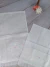 Imagem do Kit Toalha de Batizado de linho, fralda personalizada e embalagem bordado flores