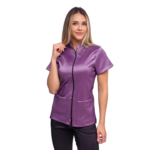 Jaleco Feminino Premium Roxo Malva - comprar online