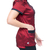 Jaleco Feminino Premium Marsala e Preto - Groomer.br | Uniformes e Jalecos para Tosadores e Banhistas 