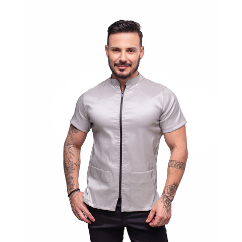 Jaleco Unissex Premium Cinza - comprar online