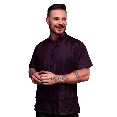 Jaleco Unissex Master Roxo