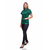 Jaleco Feminino Premium Verde na internet