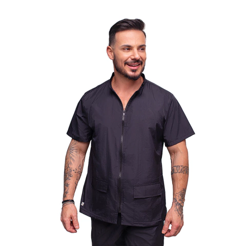 Jaleco Unissex Pro Groomer Br Preto - comprar online