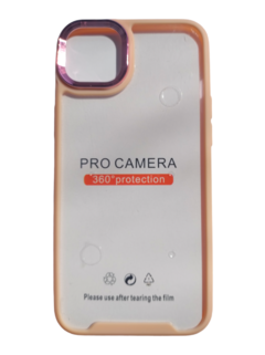 iPhone 14 Plus = 14 Max Funda Bumper Rosa