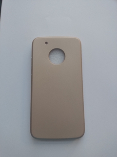 Moto G5 Plus Funda Tpu Silicona Lisas colores Dorada - comprar online