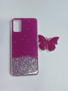 Moto E22i Funda Pop Mariposa Violeta - comprar online