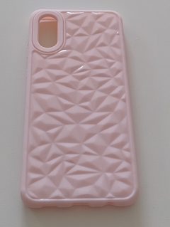Sams A02 Funda Tpu Diamantes Rosa - comprar online