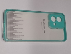Moto G84 Funda Bumper Aqua