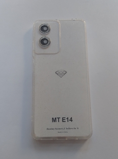 Moto E14 Funda Glitter Blanca en internet
