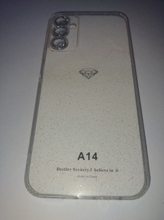 Sams A14 Funda Glitter Blanca en internet