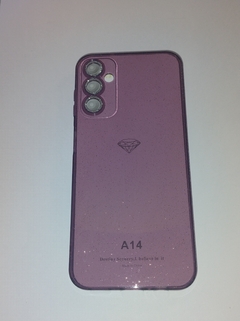 Sams A14 Funda Glitter Lila en internet