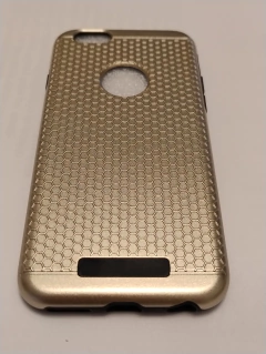iPhone 7 = 8 funda Reforzada lisas Panal Dorada