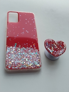 Sams A05s Funda +Pop Corazon Roja