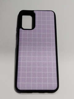 Sams A03s Funda Cuadrille Lila