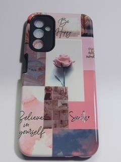 Sams A14 Funda Ref Flor Rosa - comprar online