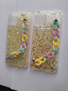 Sams A03 Funda Cadena Color Amarilla - comprar online